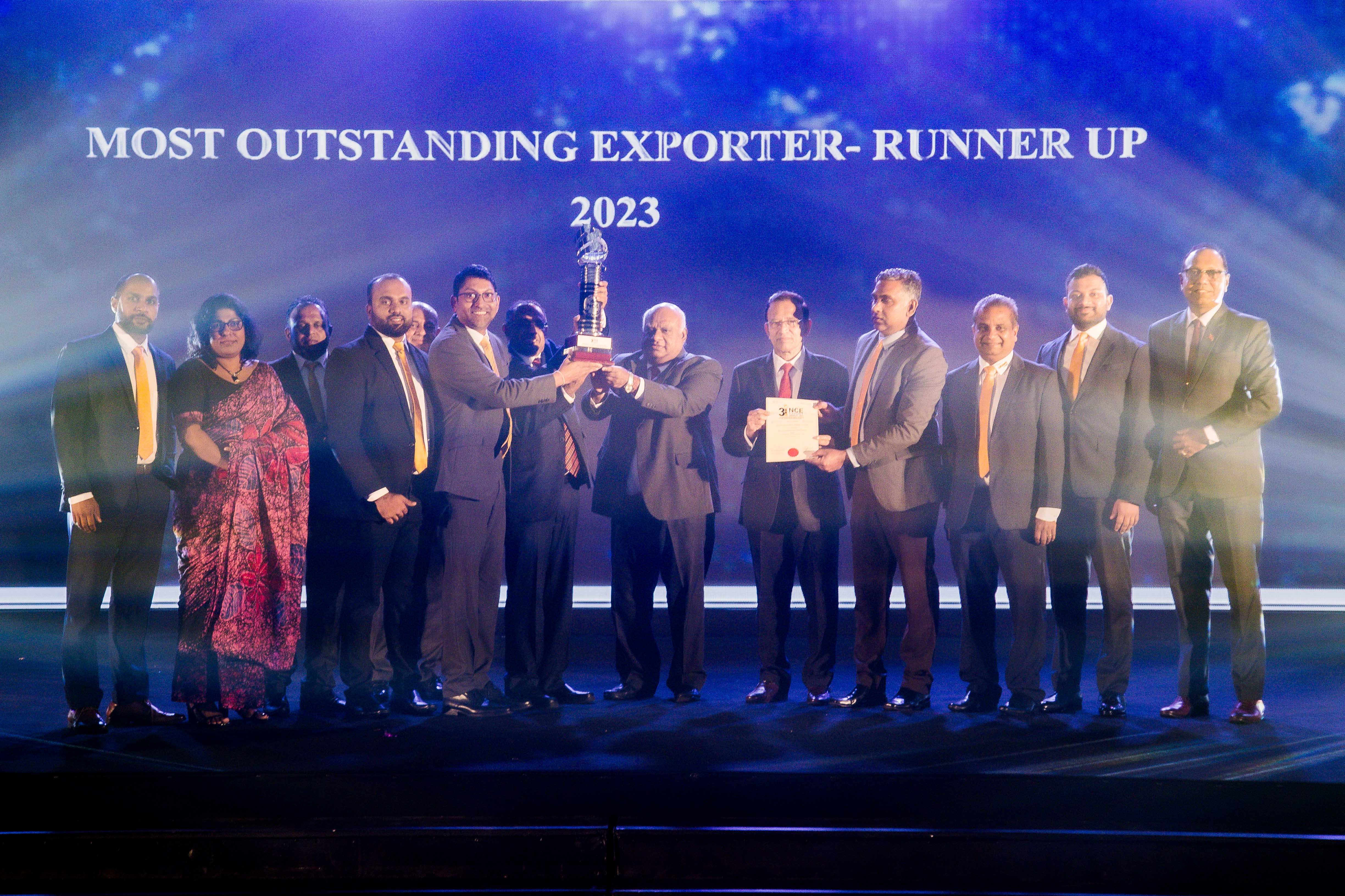 LAUGFS Rubber was named Runner-Up for ‘Most Outstanding Exporter – Overall’ and won the gold in Tyre Sector at the NCE Awards 2023