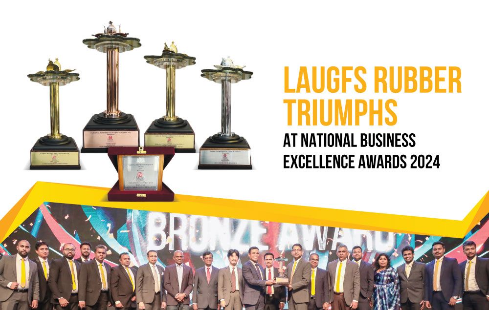LAUGFS Rubber Triumphs at National Business Excellence Awards 2024